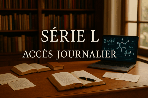 Série L Série L - Baccalauréat Sénégal